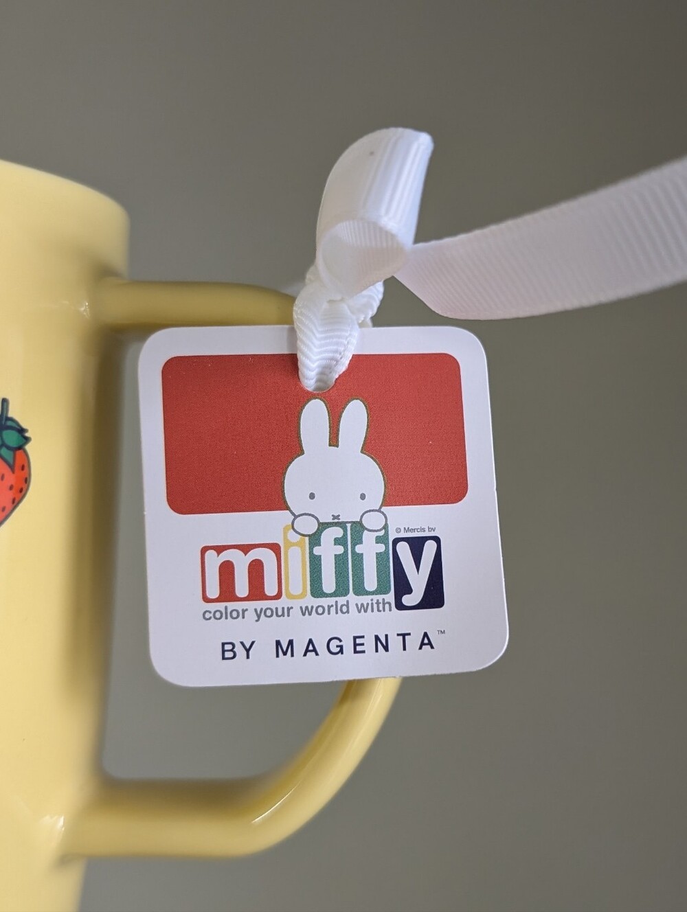 Miffy x Magenta Summer Fruit Miffy Mug, Allover Design 🍓🍒 - Picture 6 of 8